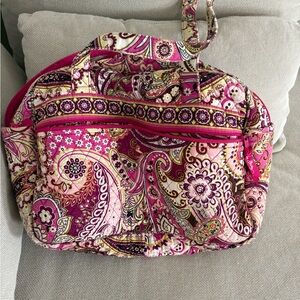 Vera Bradley Pink Paisley Diaper / Travel Bag